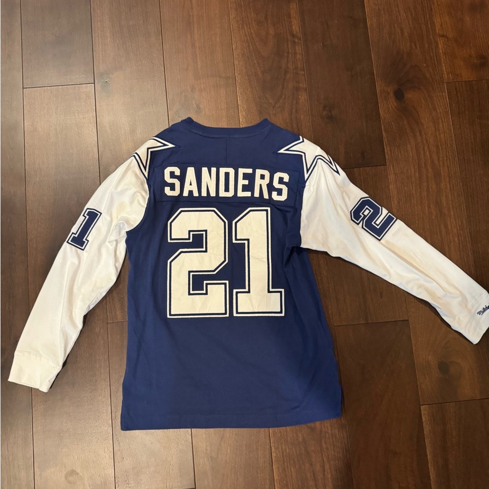 Mitchell & Ness throwback jersey Deion Sanders size large. Dallas Cowboys
